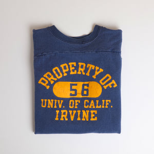 Vintage UC Irvine Football Jersey Style T-Shirt - Small/Medium