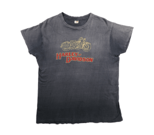 Vintage 1970s Harley Davidson T-Shirt - Medium/Large