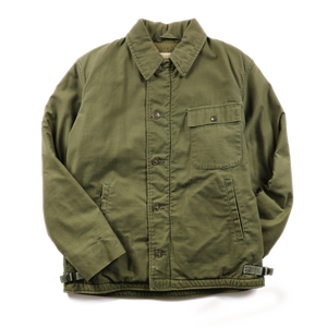 Vintage A-2 Deck Jacket "Cowboy Dan" - Medium