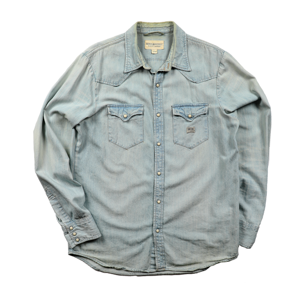 【M】DENIM & SUPPLY RALPH LAUREN ジレ DENIM & SUPPLY RALPH LAUREN DENIM JACKET BLUE MENS SIZE