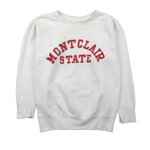Vintage 1950s Champion Running Man Montclair State Sweatshirt - Small