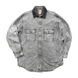 Rare Vintage Carhartt Acid Washed Shirt - Large