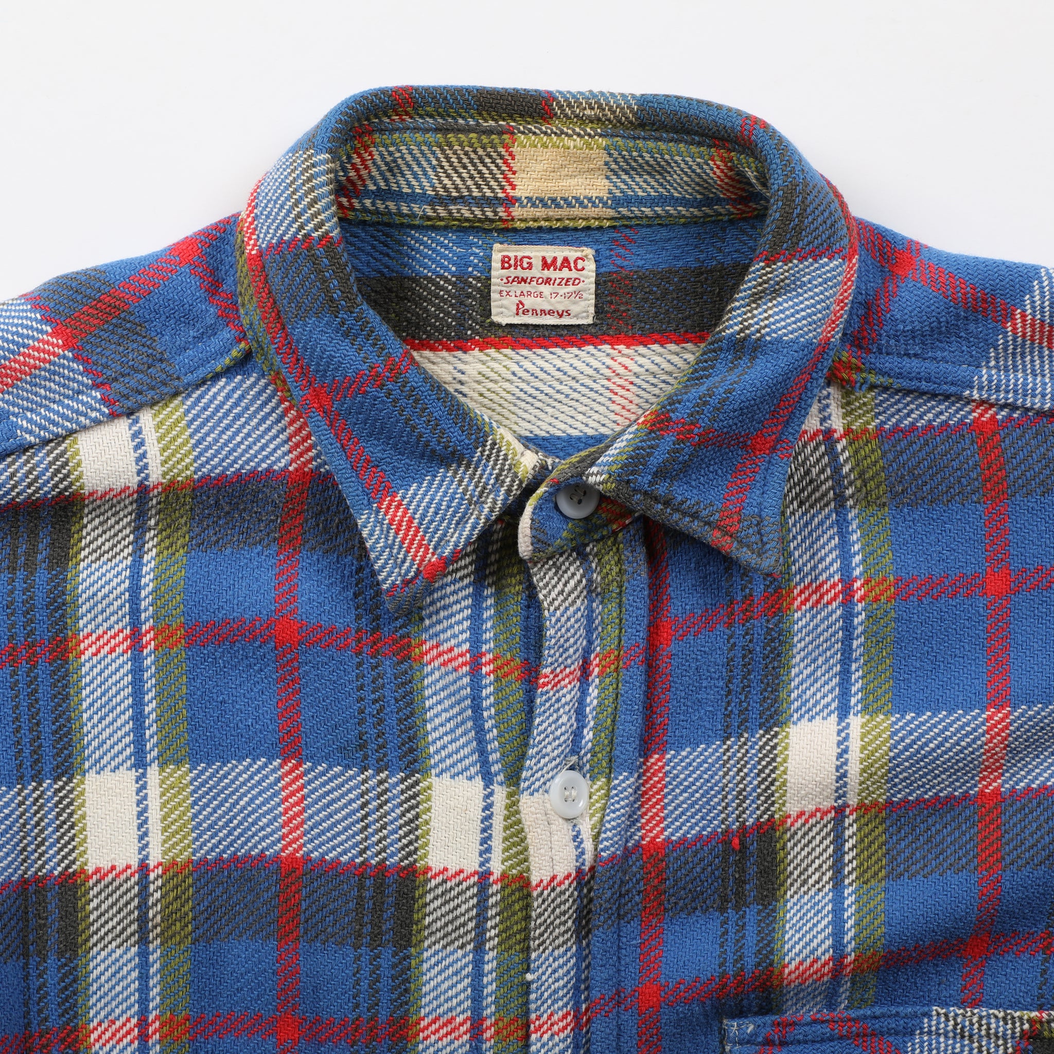 トップス 90s BIG MAC vintage cotton flannel shirt vintage Big Mac plaid flannel shirt – 86 Vintage