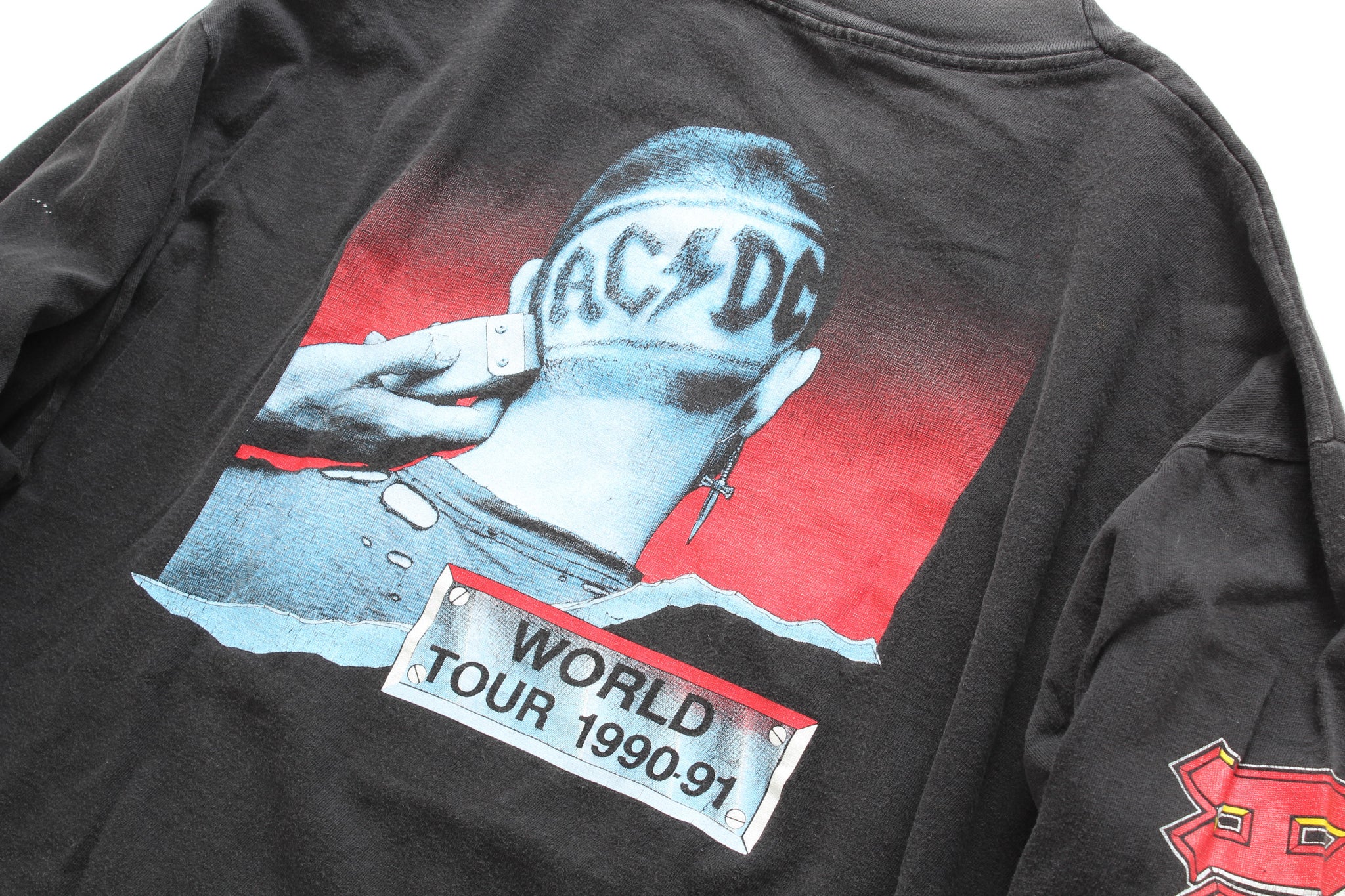 90年当時物AC/DC The Razors EdgeヴィンテージTシャACDC Rare Vintage AC/