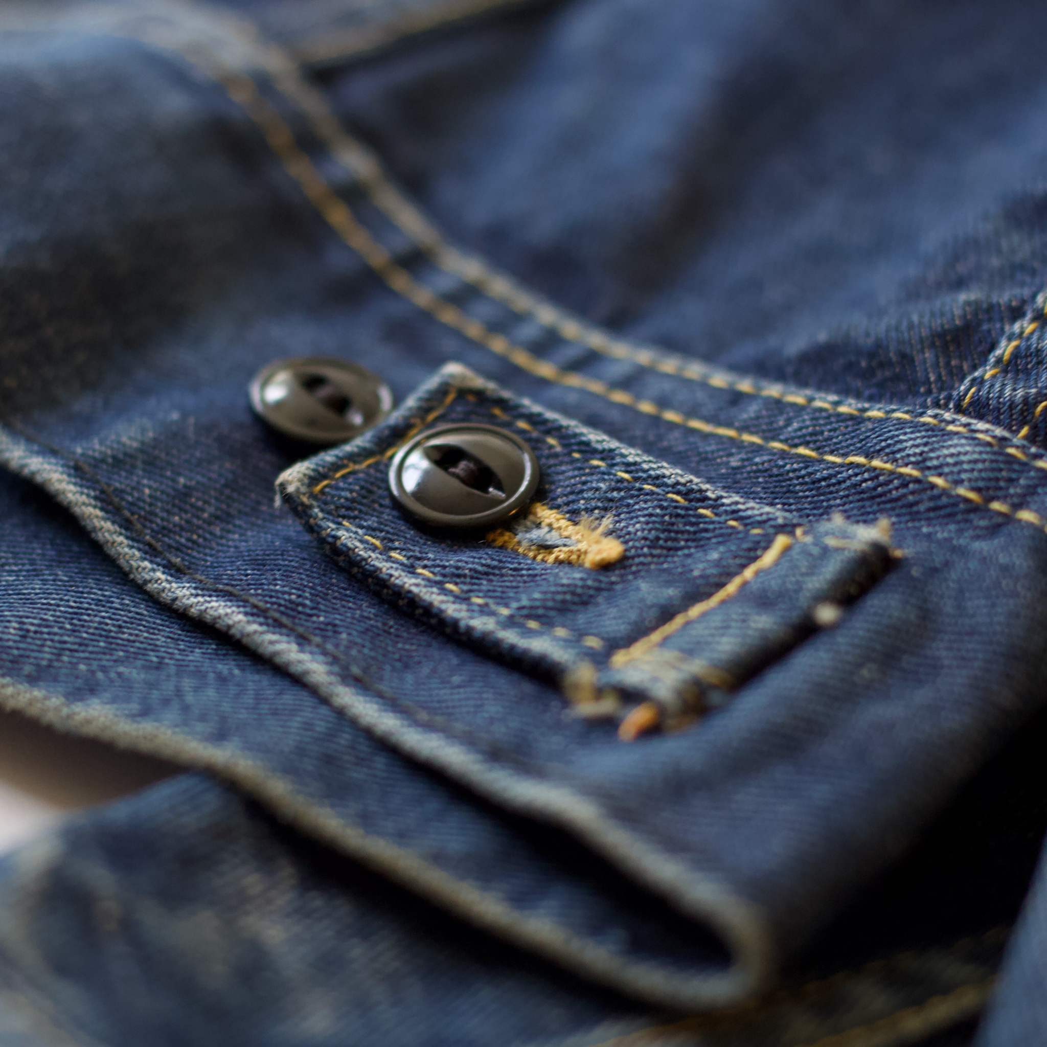 Vintage Lee Dark Indigo 101-J Denim Jacket - M (44R)