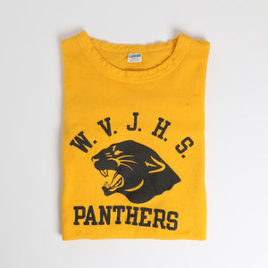 Vintage Panthers Football Style T-Shirt - Medium