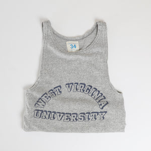 Vintage WVU One-Color Athletic Track Shirt - XS
