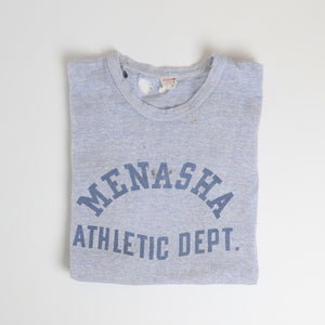 Vintage Menasha Athletic Dept. Heavyweight T-Shirt - Large